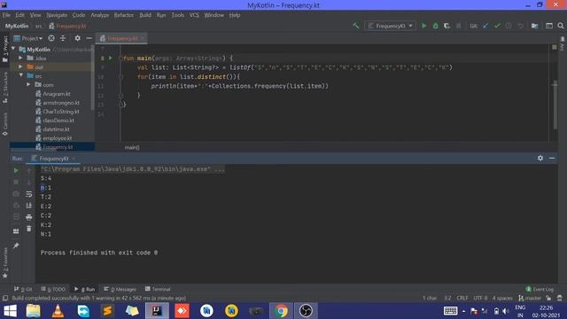 Count Occurrences of Each Element in a list in Kotlin смотреть онлайн