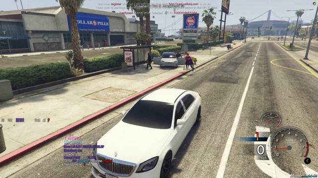 Mercedes Maybach S560 Cruising | GTA 5 RP смотреть онлайн