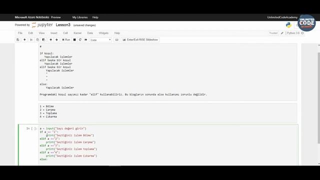 Python Lessons 3: If Elif Else смотреть онлайн