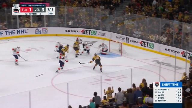 Golden Knights Score Two Goals 1:45 Apart To Blow Open Game 5 Of Stanley Cup Final смотреть онлайн