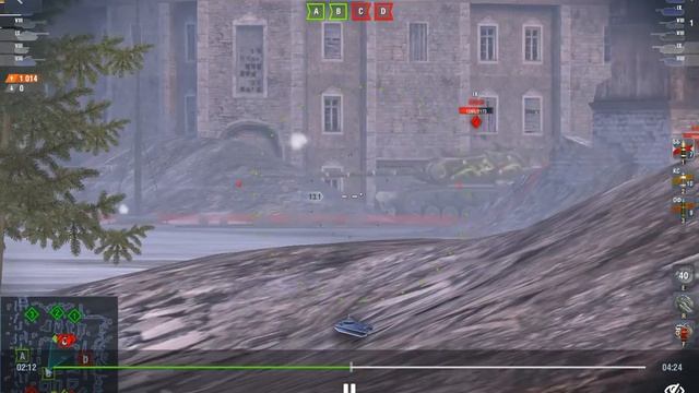 WOT Blitz бой на вафле, Waffenträger Auf Pz. IV