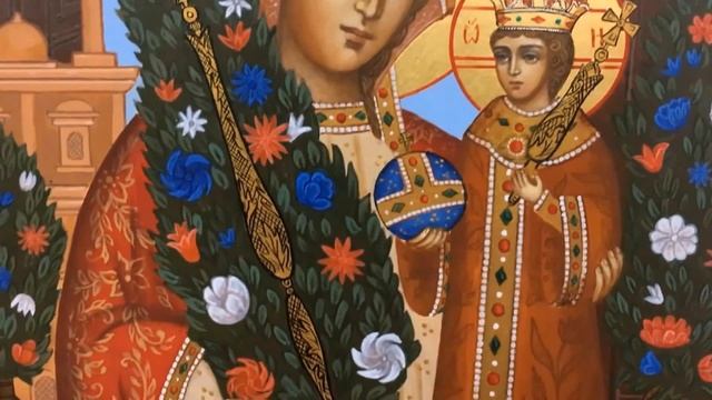 Икона Неувядаемый Цвет рукописная смотреть онлайн