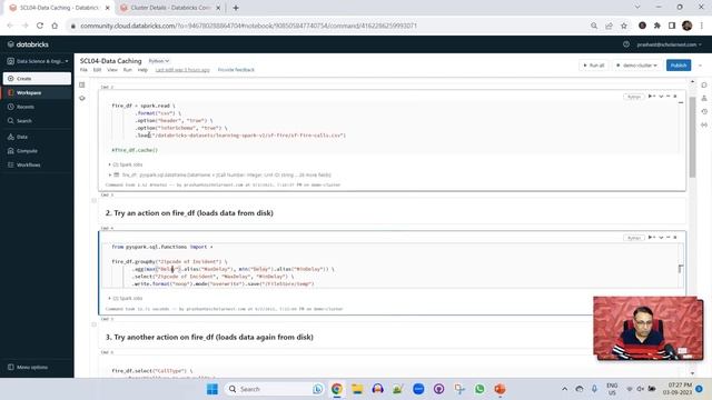 Data Caching in Apache Spark | Optimizing performance using Caching | When and when not to cache смотреть онлайн