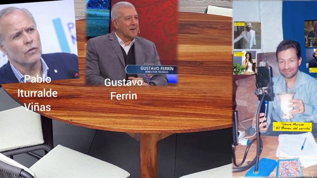 Pablo Iturralde Viñas presidente del partido Nacional y Gustavo Ferrin entrenador visitan la mesa.. смотреть онлайн