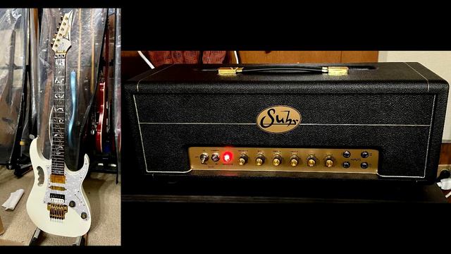 Suhr SL-67 + modified Ibanez Jem7v first test drive recording: See Description смотреть онлайн
