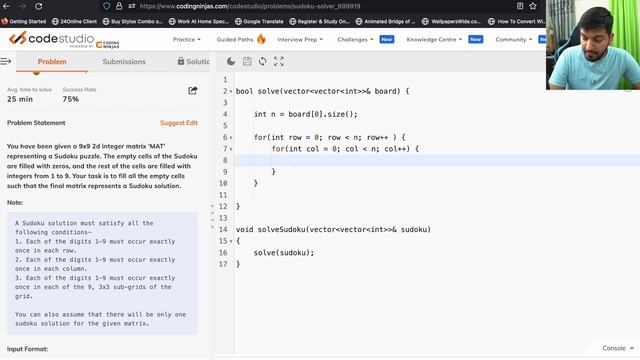 Lecture 84: Sudoku Solver Problem || Backtracking Day 3 || C++ Placement Series смотреть онлайн