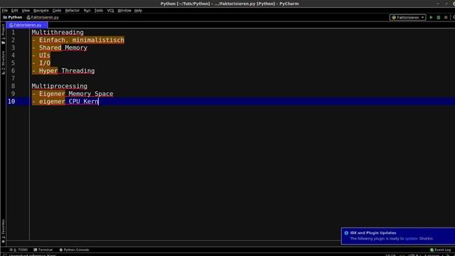 Python Tutorial - Multiprocessing vs Multithreading смотреть онлайн