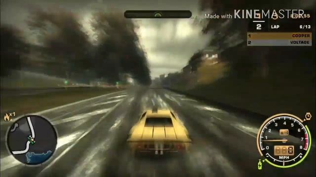 NFS Most Wanted Spectating the AI in Catch Up Mode смотреть онлайн