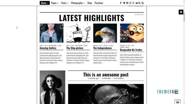 The Fox - Modern Magazine WordPress Theme Kolby Merv смотреть онлайн