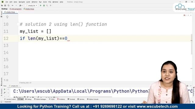How to Check if a List is Empty in Python | Python Lists смотреть онлайн