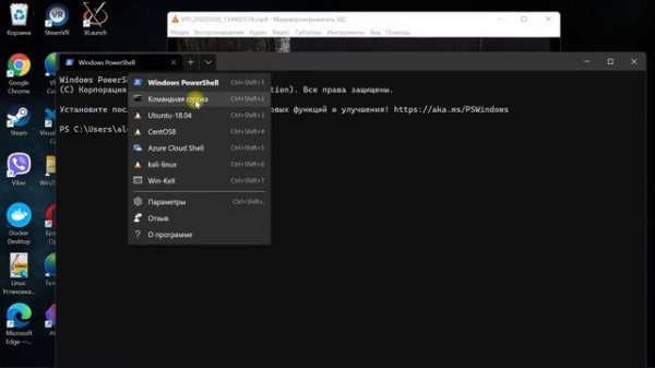 VLC Player  wsl/linux/ubuntu vs  Winndows11