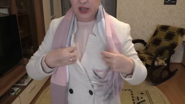 Как я завязываю Палантин, чтобы был Капюшон и Шарф! ? Лайфхак от Насморка ?