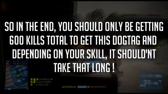 Battlefield 3: How to Unlock the True Primary Weapon Master Dogtag / Dedicated Dogtag ᴴᴰ смотреть онлайн