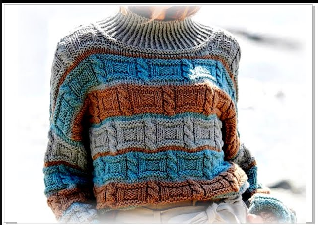 НОВИНКА! Простой и очень красивый узор спицами для мужских и женских изделий. смотреть онлайн