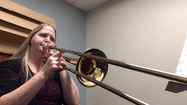 #96 F major scale skill trombone part смотреть онлайн