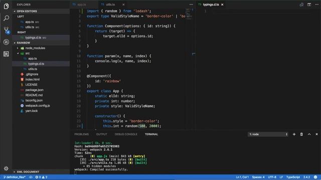 TypeScript tutorial: Declaration files смотреть онлайн