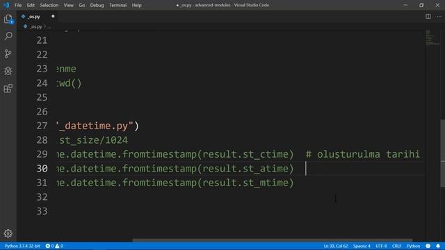 Python - Os Modülü смотреть онлайн