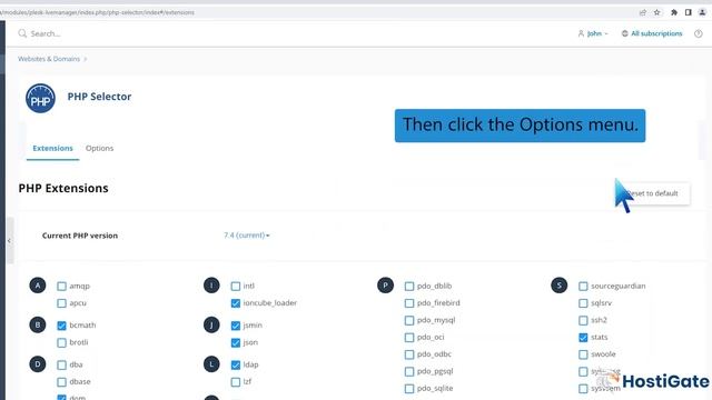 How to increase or decrease PHP Memory Limit via CloudLinux Selector in Plesk HostiGate смотреть онлайн