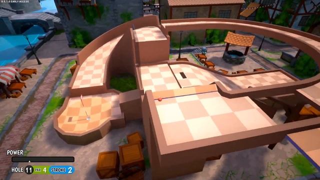 Tower Unite Mini Golf - Kingdom - 68 Score (11 Under Par) смотреть онлайн
