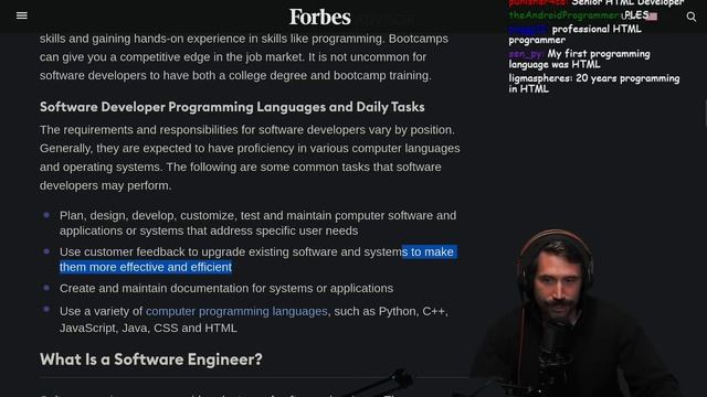 Software Engineer vs Software Developer смотреть онлайн