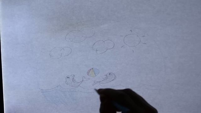 drawing very beutiful dolfin just bravo !!!! смотреть онлайн