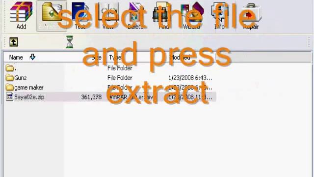 How to open .zip and .rar files (unzip files) смотреть онлайн