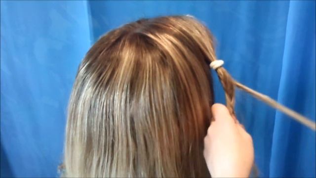 Fishtail Braid Pin Back Hairstyle, Taught By The Princess смотреть онлайн