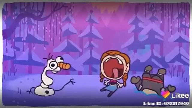 Прикол эльза и Анна ????✌?