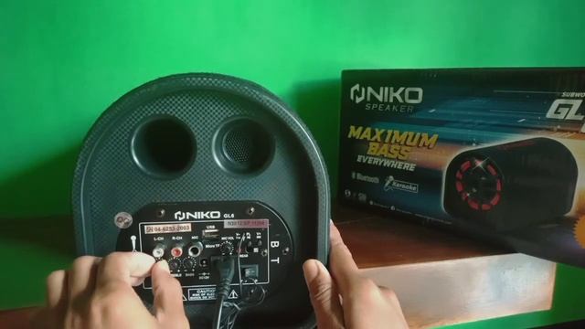 TES Speaker NIKO GL-6 Suara jernih смотреть онлайн
