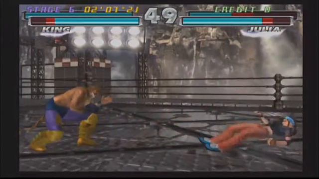 E24K's Tekken Tag Tournament - King & Armor King Arcade Playthrough смотреть онлайн