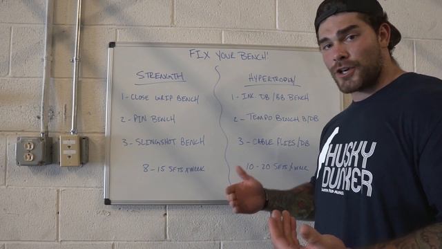 HOW TO: Increase Bench Press (Best Exercises For Bench + FREE Program)