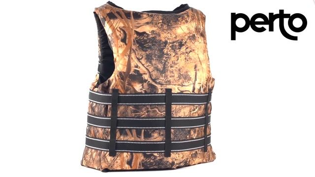Жилет страховочный PERTO Camo Reeds | Обзор 360° | TM Perto смотреть онлайн