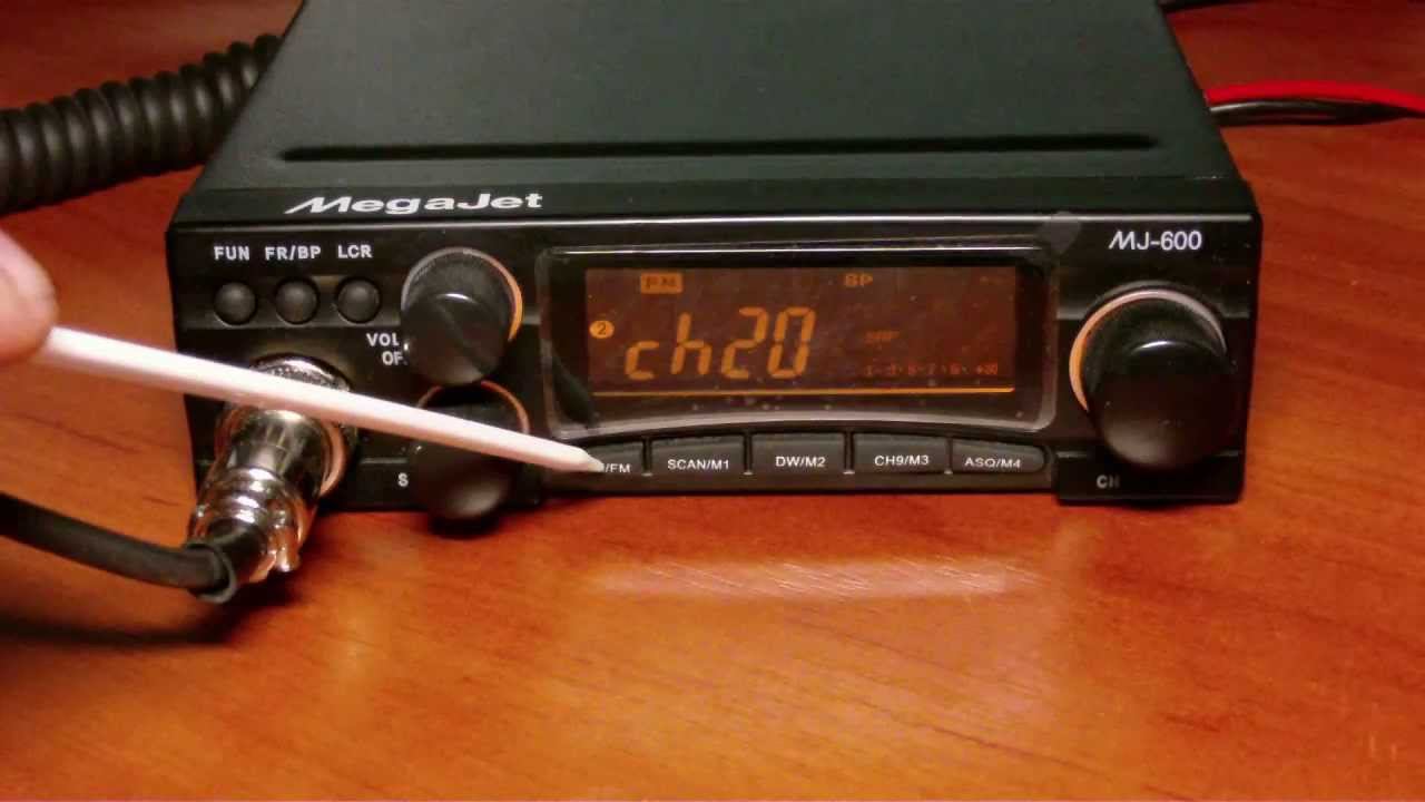 ✅ Обзор радиостанции MegaJet MJ-600 смотреть онлайн