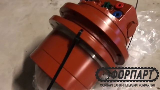 Редуктор хода с гидромотором Bobcat E08 Yanmar B07 B08 бортовая передача мини экскаватора СПб смотреть онлайн