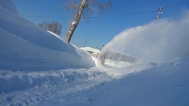бьем дорогу снегоуборщиком мтз06 смотреть онлайн