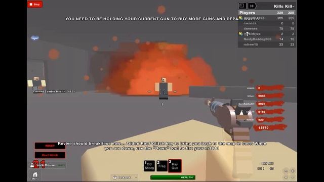 Call Of Robloxia 5 Zombies Gameplay ROBLOX смотреть онлайн