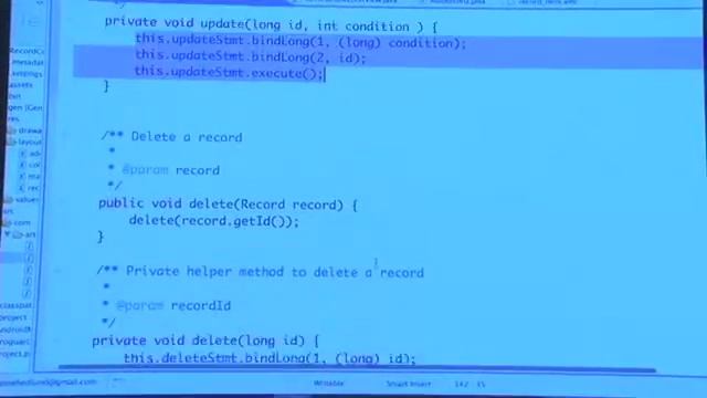 CS76 Spring 2012 Section 6: Android (SQLite) смотреть онлайн