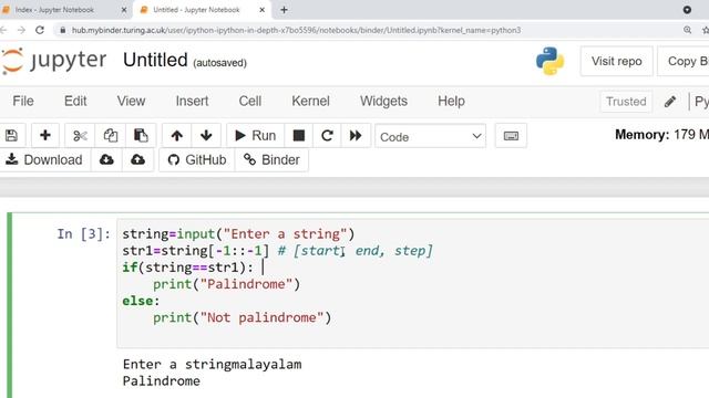 Python Program: Check String is Palindrome or Not смотреть онлайн
