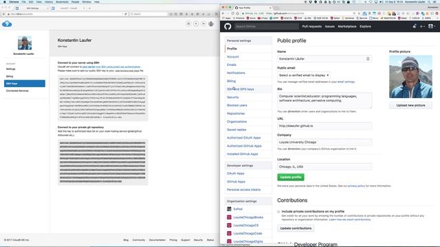 COMP 271: How to upload c9 ssh key to GitHub смотреть онлайн