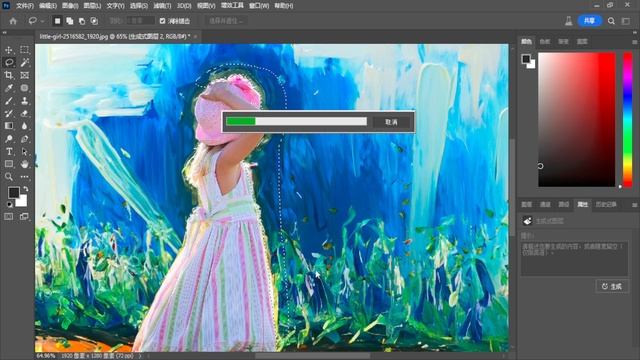 Quickly change the background style with Photoshop generation, PS AI/PS(Beta) смотреть онлайн