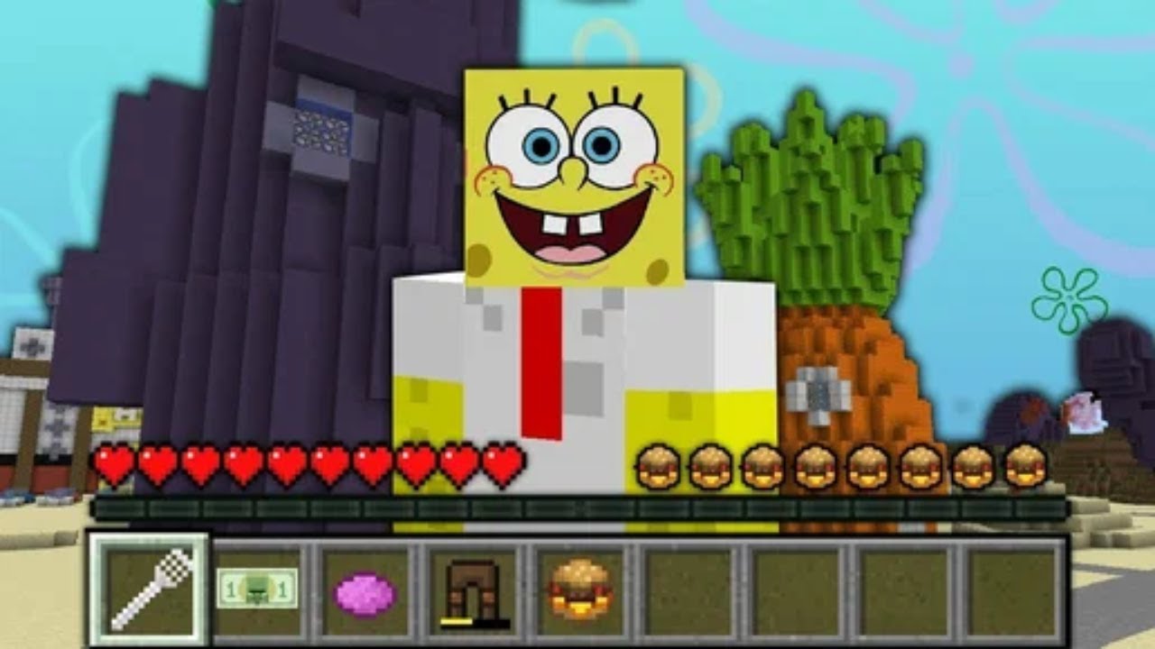 я попал в мультик про губку боба в майнкрафте это сон или реальность? смотреть онлайн