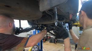 Установка задней независимой подвески АВТОПРОДУКТ на Lada Vesta SW Cross