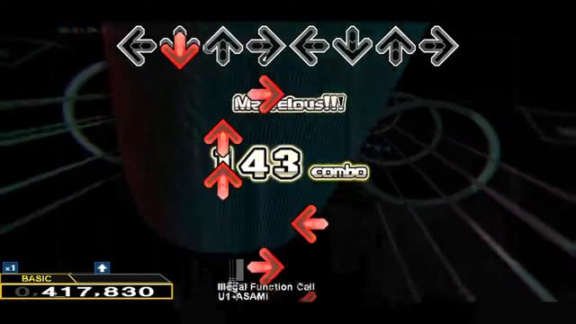 【DDR A】 Illegal Function Call [DOUBLE BASIC] 譜面確認＋クラップ смотреть онлайн