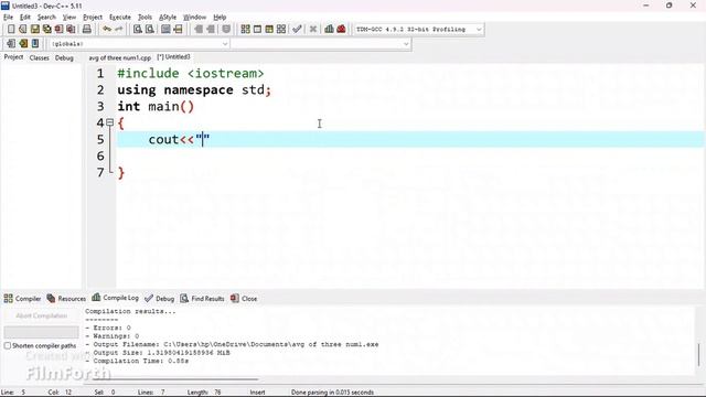 C++ programming day 3 My first C++ Program смотреть онлайн