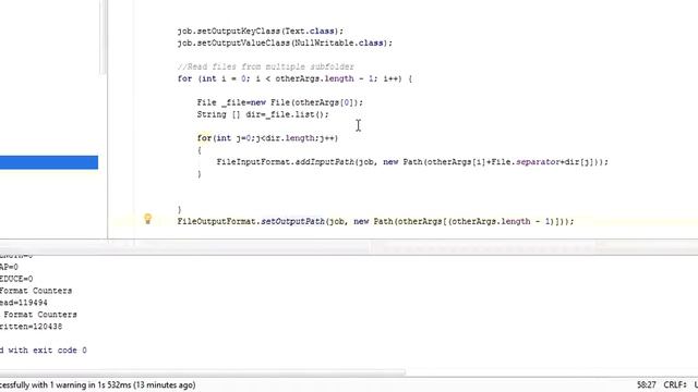 Concatenate Multiple Files in different Subfolders using MapReduce смотреть онлайн