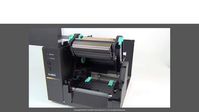 GoDEX BP500L Media Loading easy media loading смотреть онлайн