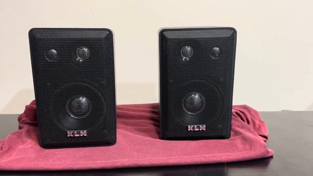 Testing Some Very Nice New/Old Stock KLH Model: 403A Indoor/Outdoor Surround Sound Speakers смотреть онлайн