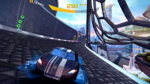Мерседес AMG Пытается Догнать Шевроле Корветт - Asphalt 8 смотреть онлайн