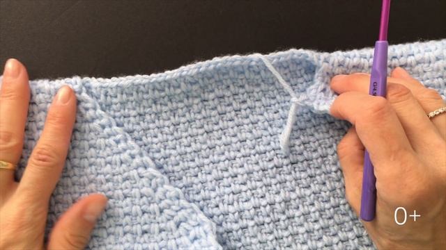 Вязание оригинального жилета крючком 2 часть/Crochet a vest - part 2 смотреть онлайн