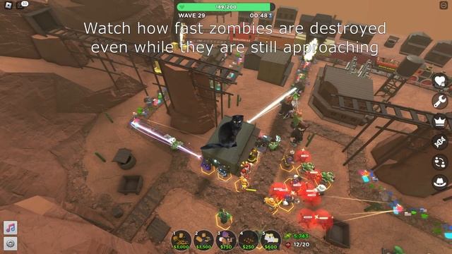 No zombie is a match to Cat's almighty army | Roblox | TDS смотреть онлайн
